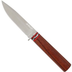 Haller peilis su raudonmedžio rankena